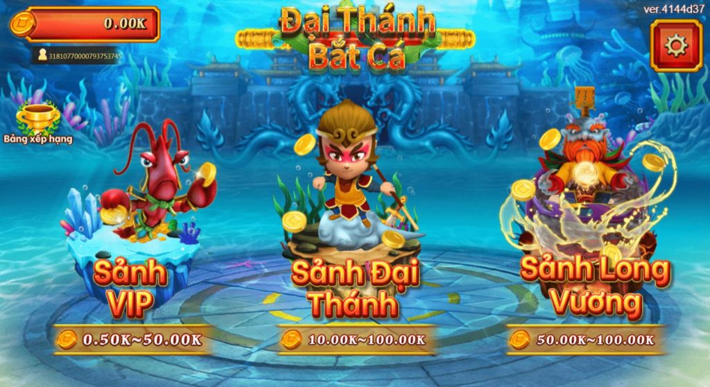 Monkey King Fishing – Thế giới săn cá đổi thưởng mới mẻ tại 789win